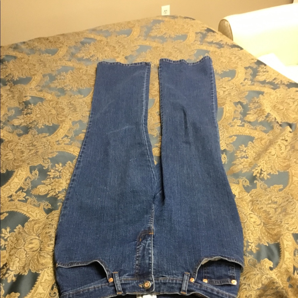 Soft Surroundings Blue Spandex Jeans